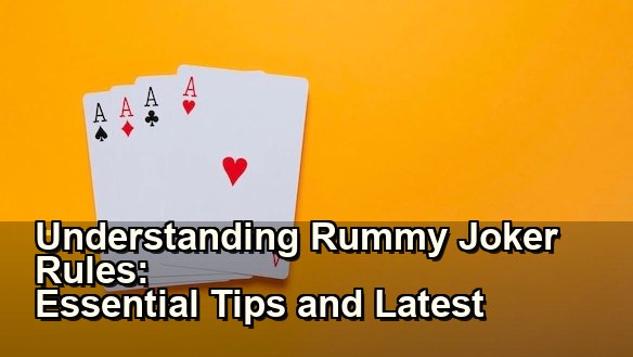 Understanding Rummy Joker Rules: Essential Tips and Latest Market Insights