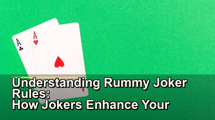 Understanding Rummy Joker Rules: How Jokers Enhance Your Game Strategy