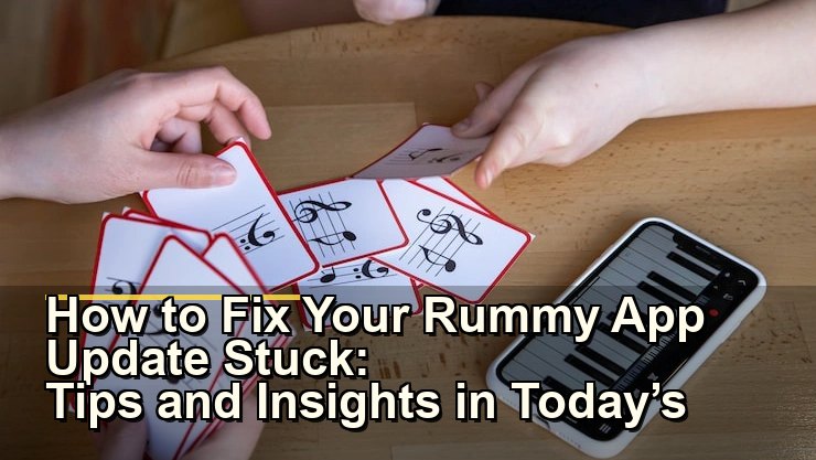 How to Fix Your Rummy App Update Stuck: Tips and Insights in Today’s Gaming Market