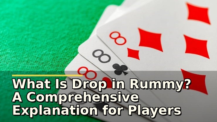 What Is Drop in Rummy? A Comprehensive Explanation for Players