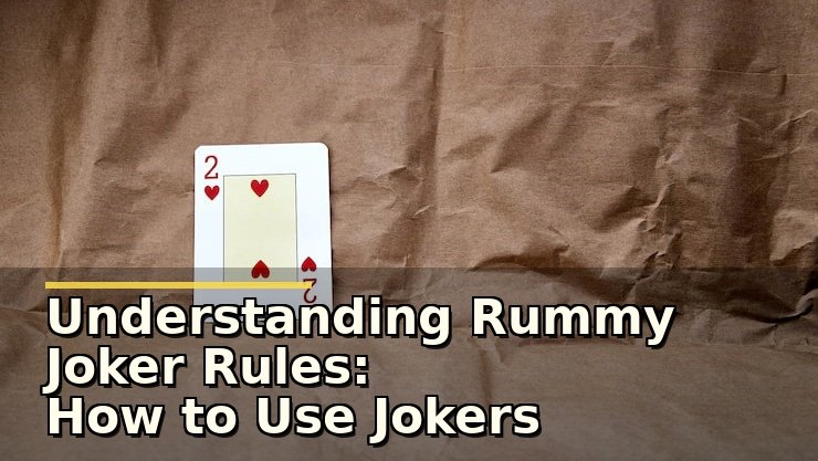 Understanding Rummy Joker Rules: How to Use Jokers Strategically in Rummy