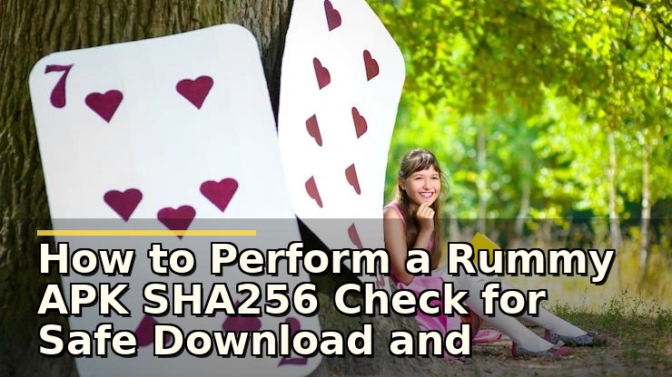 How to Perform a Rummy APK SHA256 Check for Safe Download and Installation