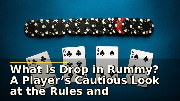 What Is Drop in Rummy? A Player’s Cautious Look at the Rules and Implications