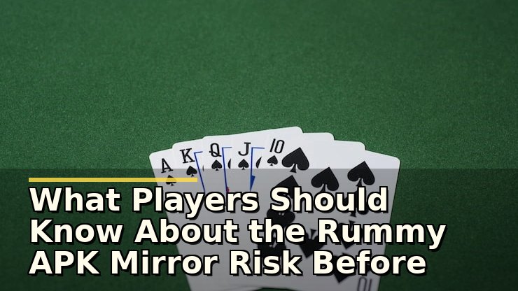 What Players Should Know About the Rummy APK Mirror Risk Before Downloading