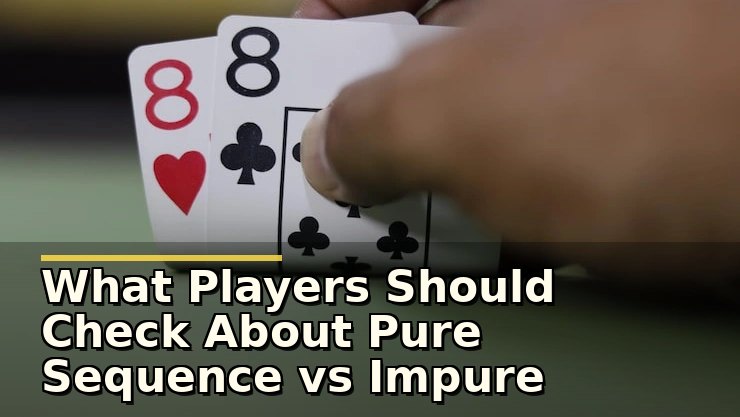 pure sequence vs impure sequence in rummy: सुरक्षित उपयोग और जरूरी सावधानियां