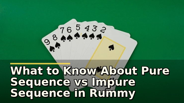 pure sequence vs impure sequence in rummy: सुरक्षित उपयोग और जरूरी सावधानियां