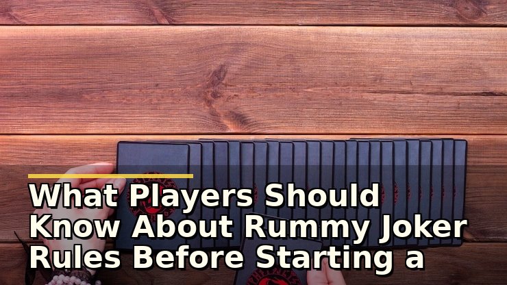 Rummy Joker Rules को समझने से पहले ऐप और गेमिंग पेज पर क्या जांचें?