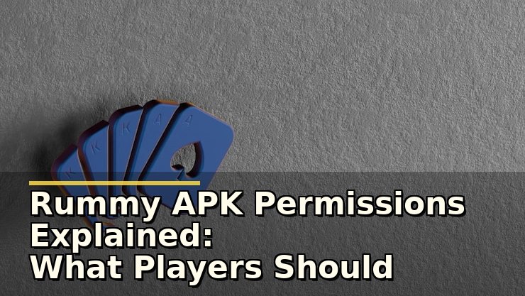 Rummy APK Permissions Explained: What Players Should Check Before Installing