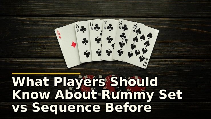 What Players Should Know About Rummy Set vs Sequence Before Playing