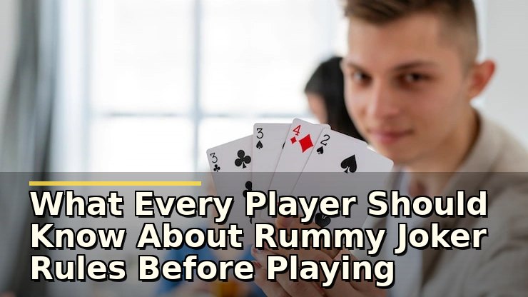 What Every Player Should Know About Rummy Joker Rules Before Playing