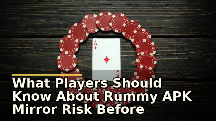 What Players Should Know About Rummy APK Mirror Risk Before Downloading