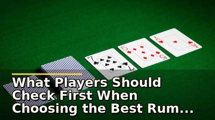 What Players Should Check First When Choosing the Best Rummy Apps in India