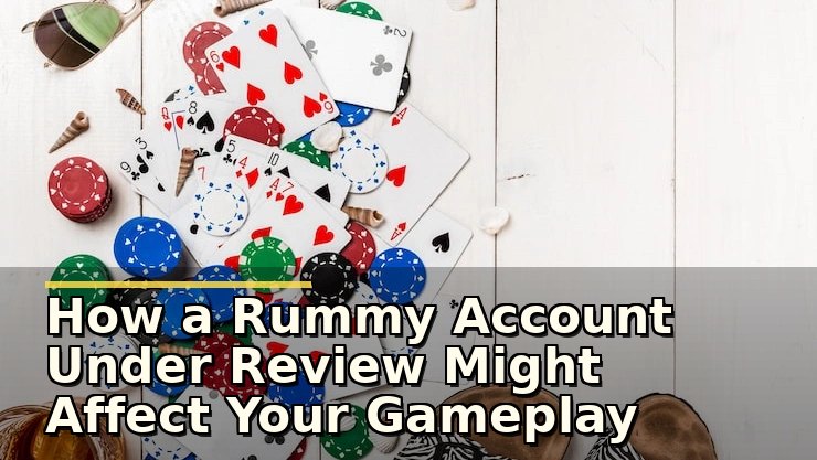 How a Rummy Account Under Review Might Affect Your Gameplay Experience